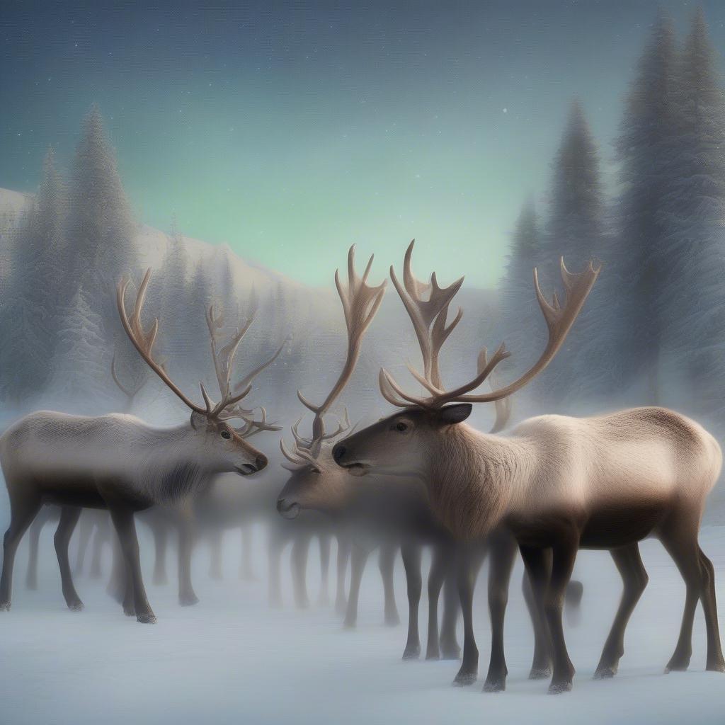 Unique Reindeer Names Inspired by Nature