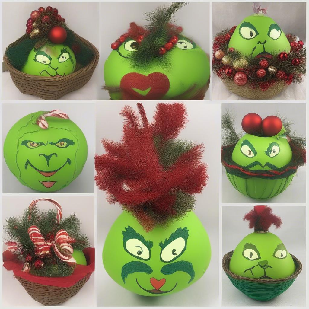 Variety of Grinch Bombs