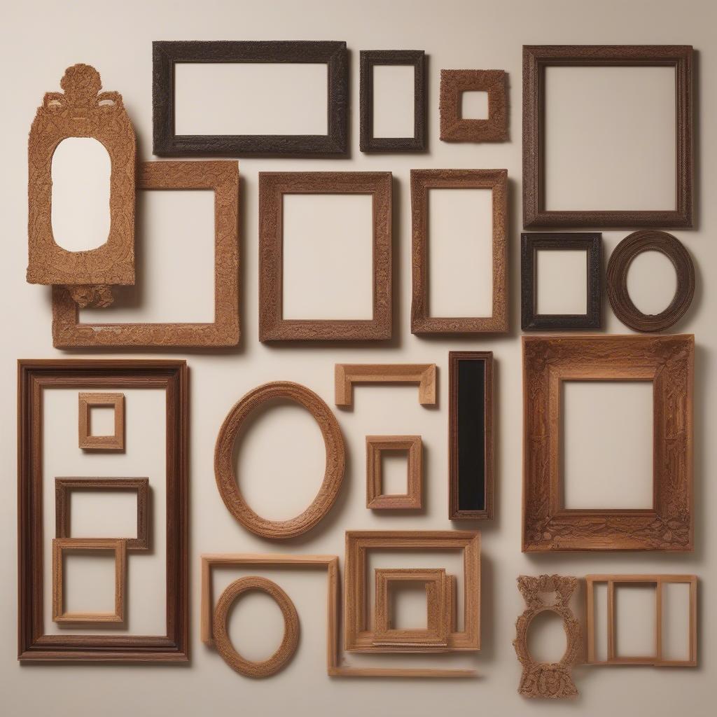 Variety of Wooden Photo Frames at Different Price Points