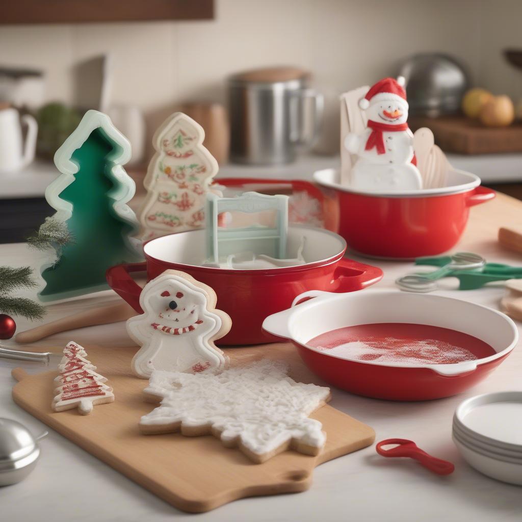 Variety of Festive Cookware