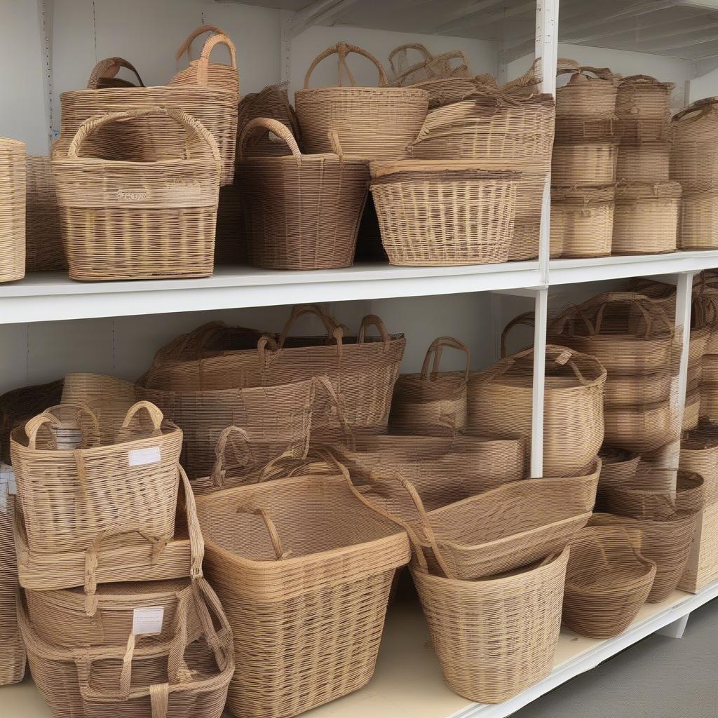 Different Styles of Smallwoods Dupe Baskets