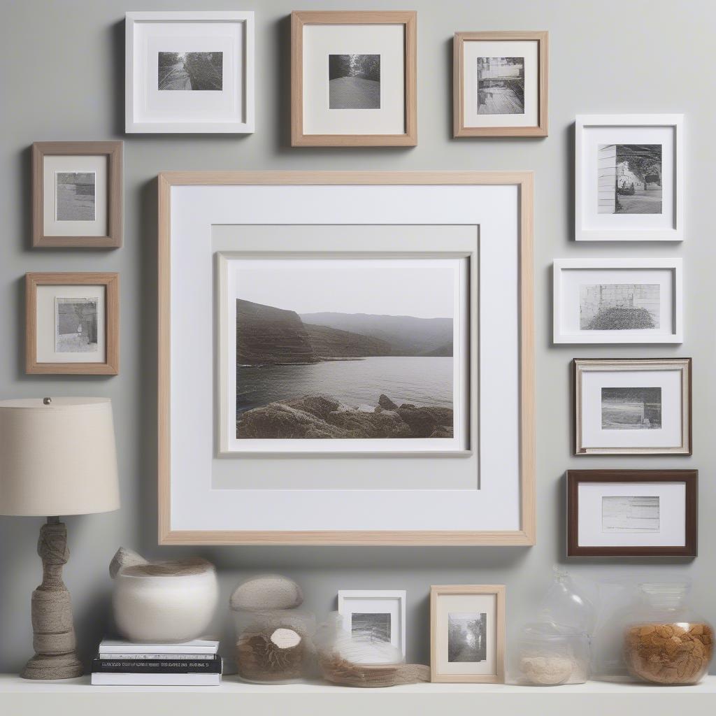 Different Styles of White 11x14 Matted Frames