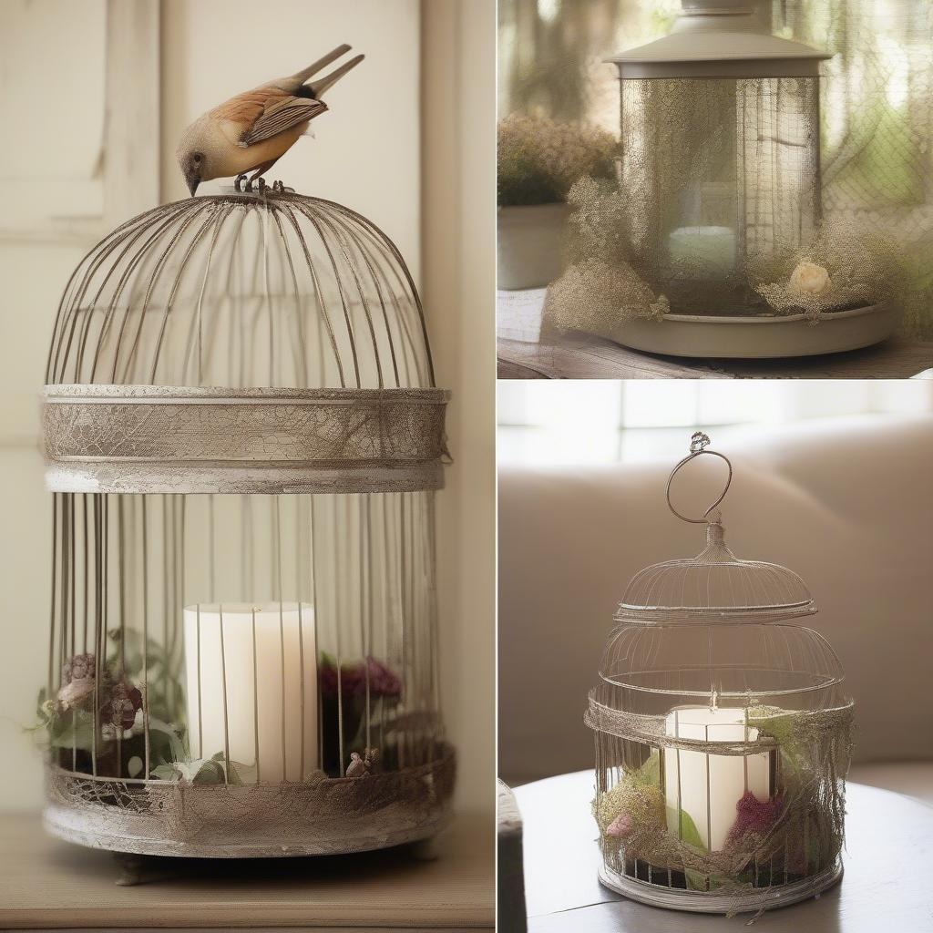 Creative Ways to Decorate with Vintage Bird Cages