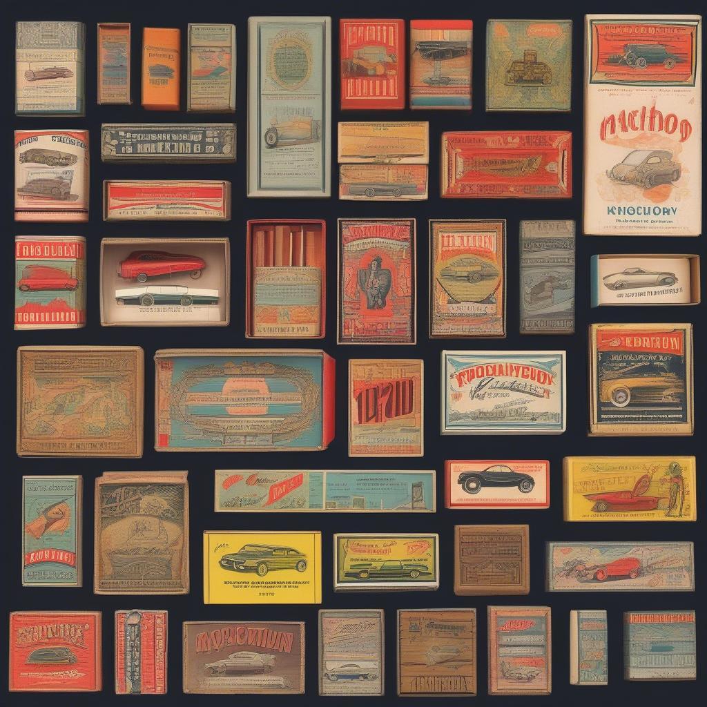 Evolution of Vintage Match Boxes Designs