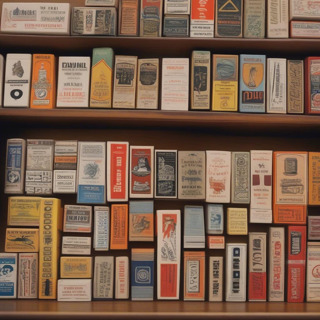 Collection of Vintage Matchboxes