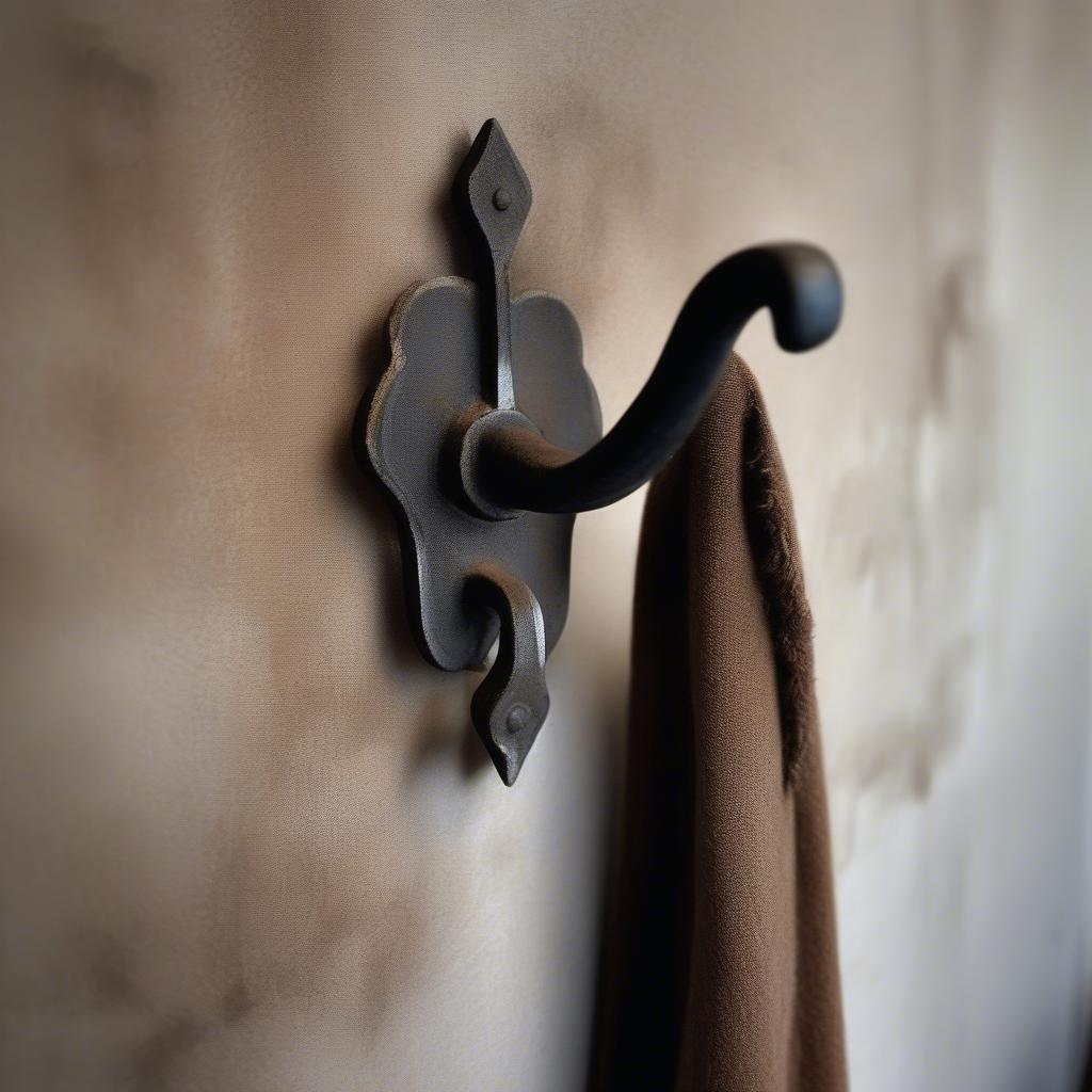 Cleaning Vintage Wall Coat Hooks