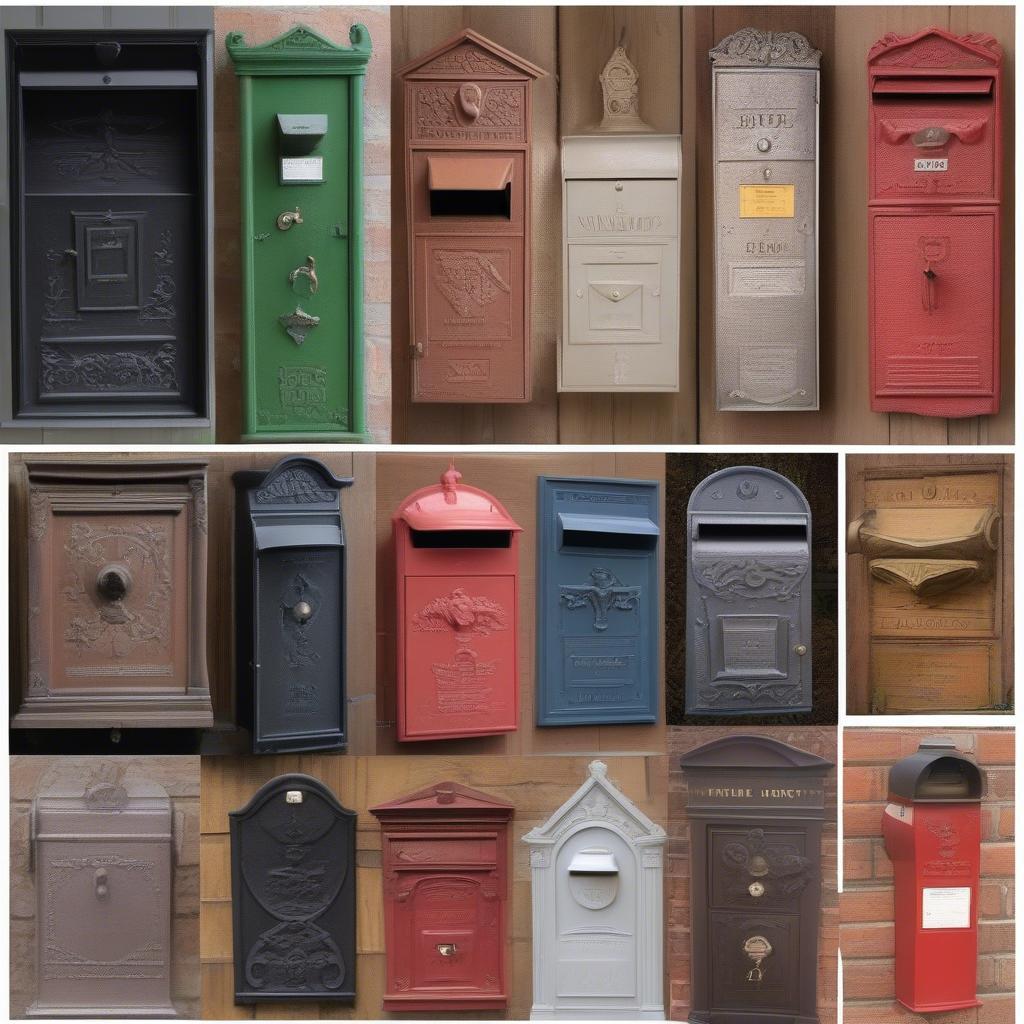 Evolution of Vintage Wall Mailbox Styles