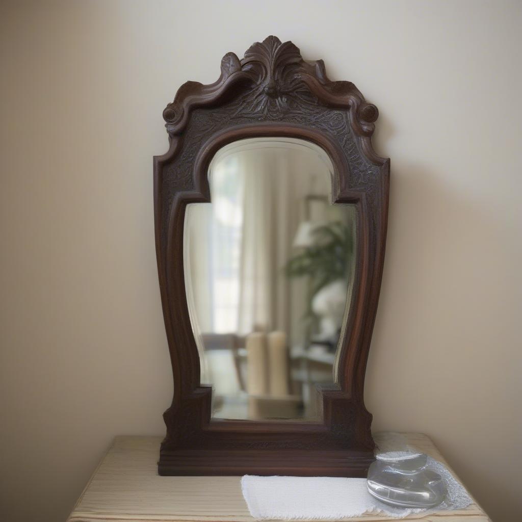 Caring for Antique Wood Mirrors