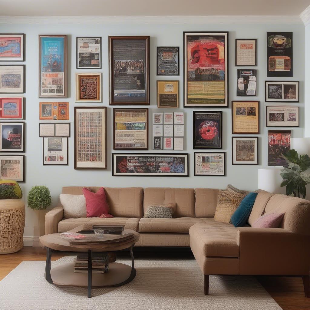 Vinyl Gallery Wall Inspiration