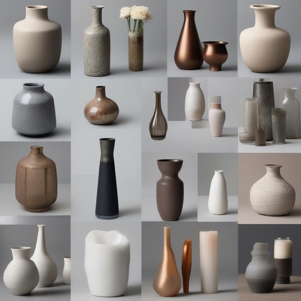 Variety of Votive Vase Materials and Styles