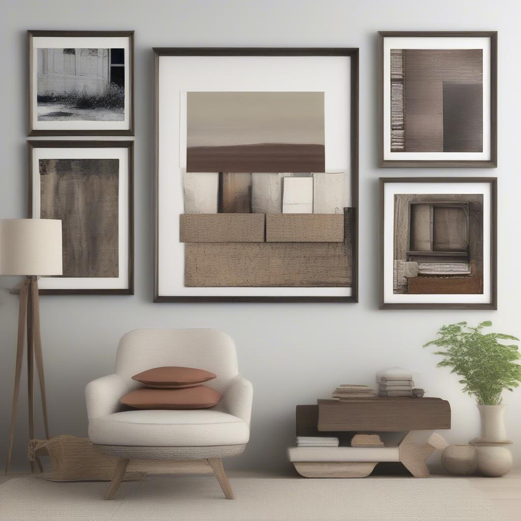 Wall Collage Frame Matching Decor