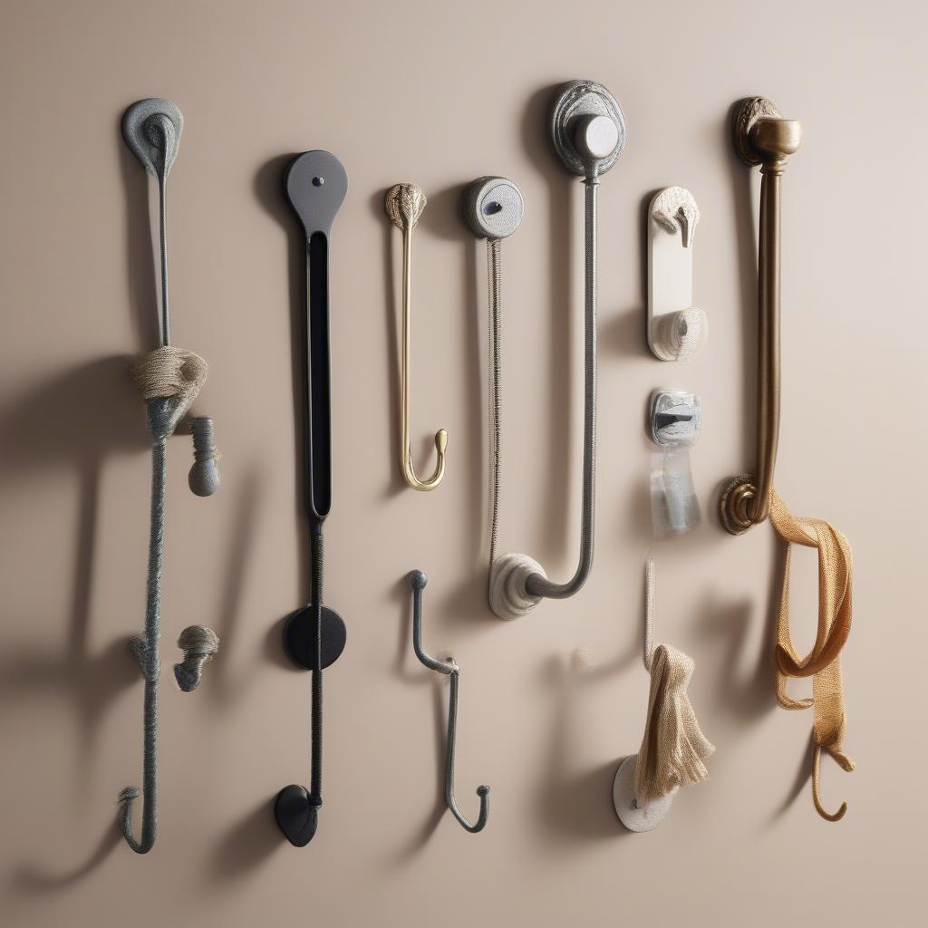 Different Types of Wall Hooks for Hanging Pictures