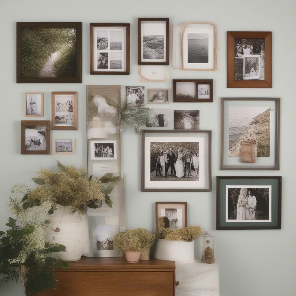 Inspiring Wall Mount Picture Frame Ideas: Gallery Wall, Travel Photos, and Botanical Prints