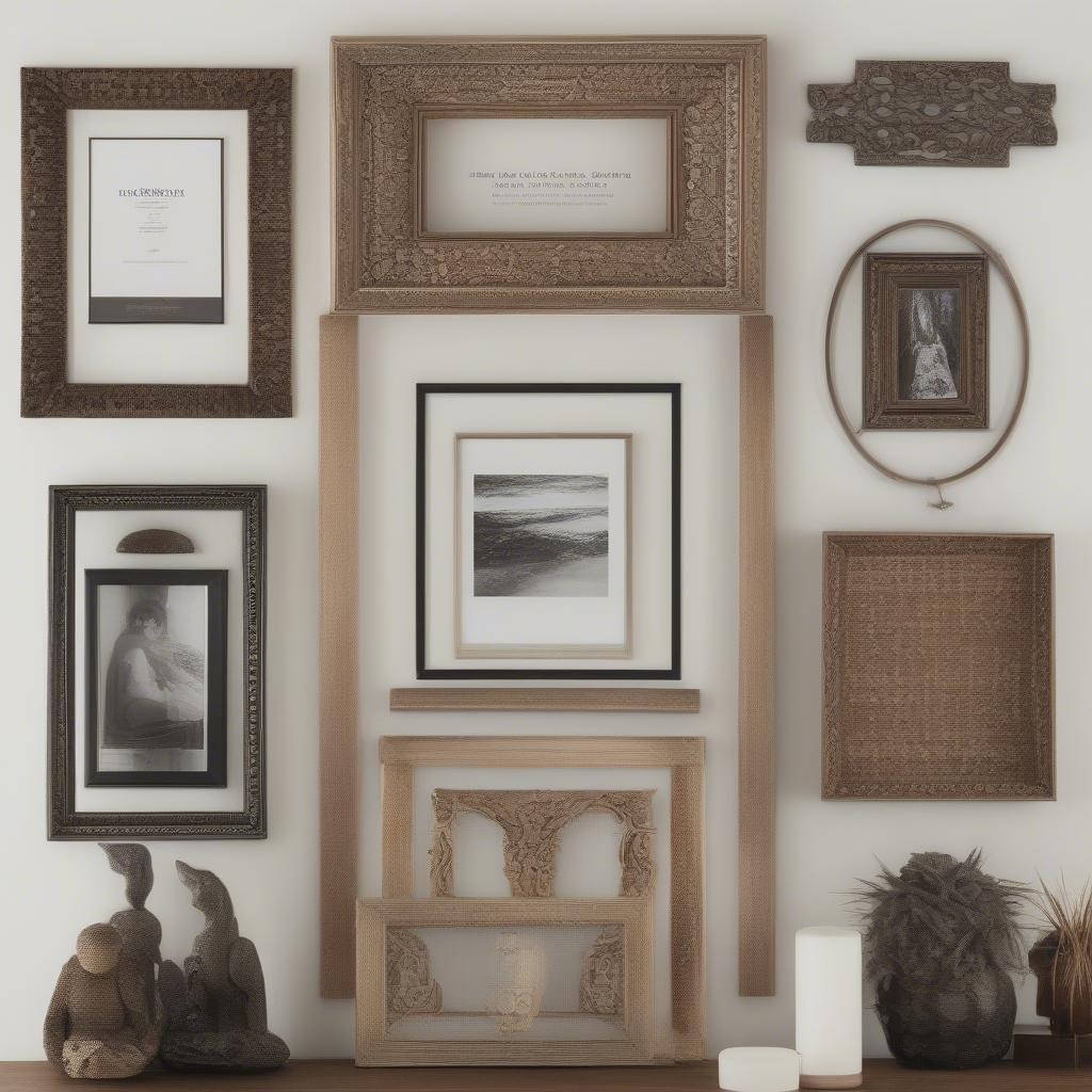 Different Styles of Wall Mount Picture Frames: Ornate, Simple, and Modern