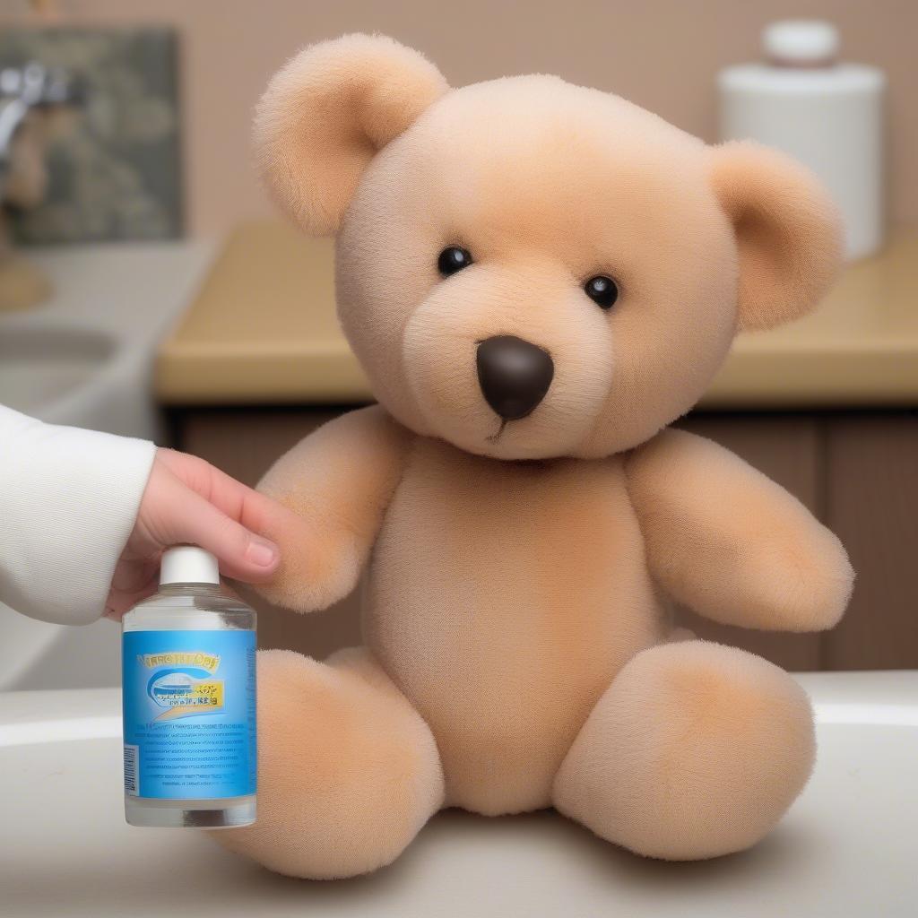 Cleaning a Warmie Teddy Bear