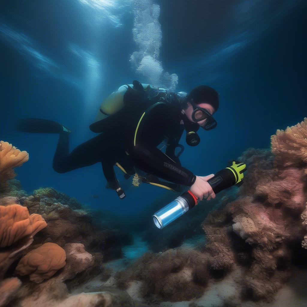 Water Flashlight Underwater