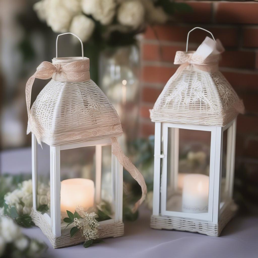 DIY Wedding Lantern Decorations Using Bulk Lanterns