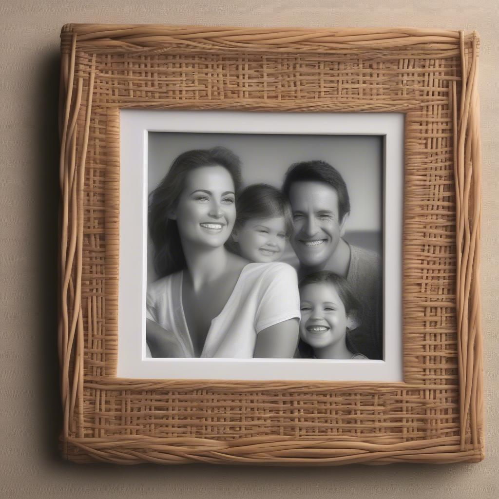 Wicker 8x10 Picture Frame