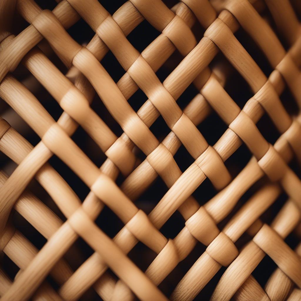 Close-up of Wicker Weave