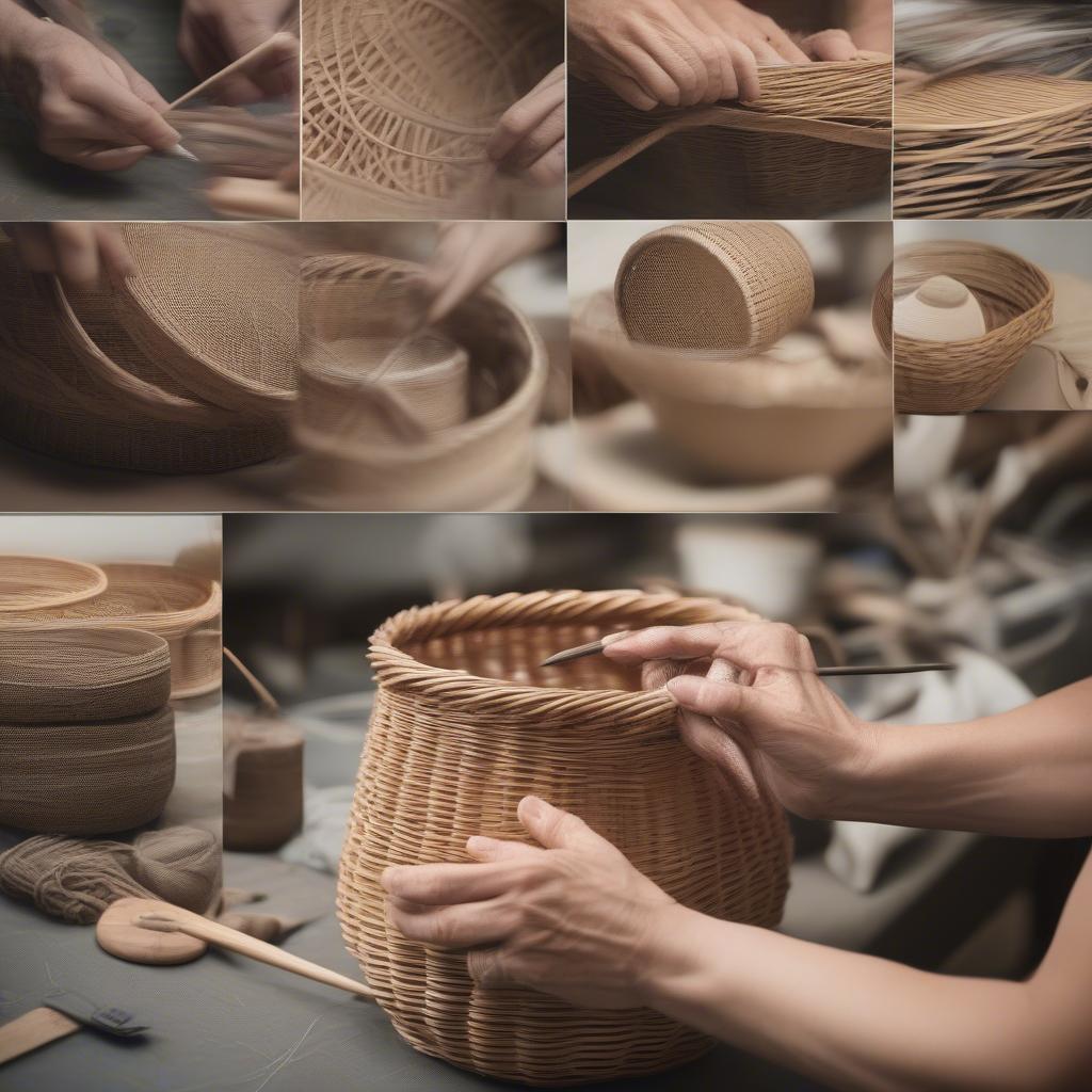 The Art of Wicker Basket Making