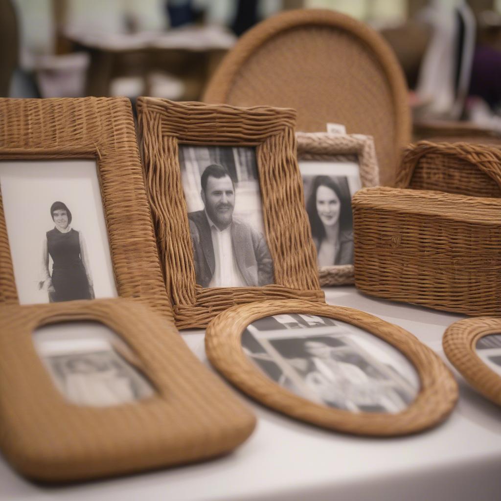 Wicker Picture Frames on Sale