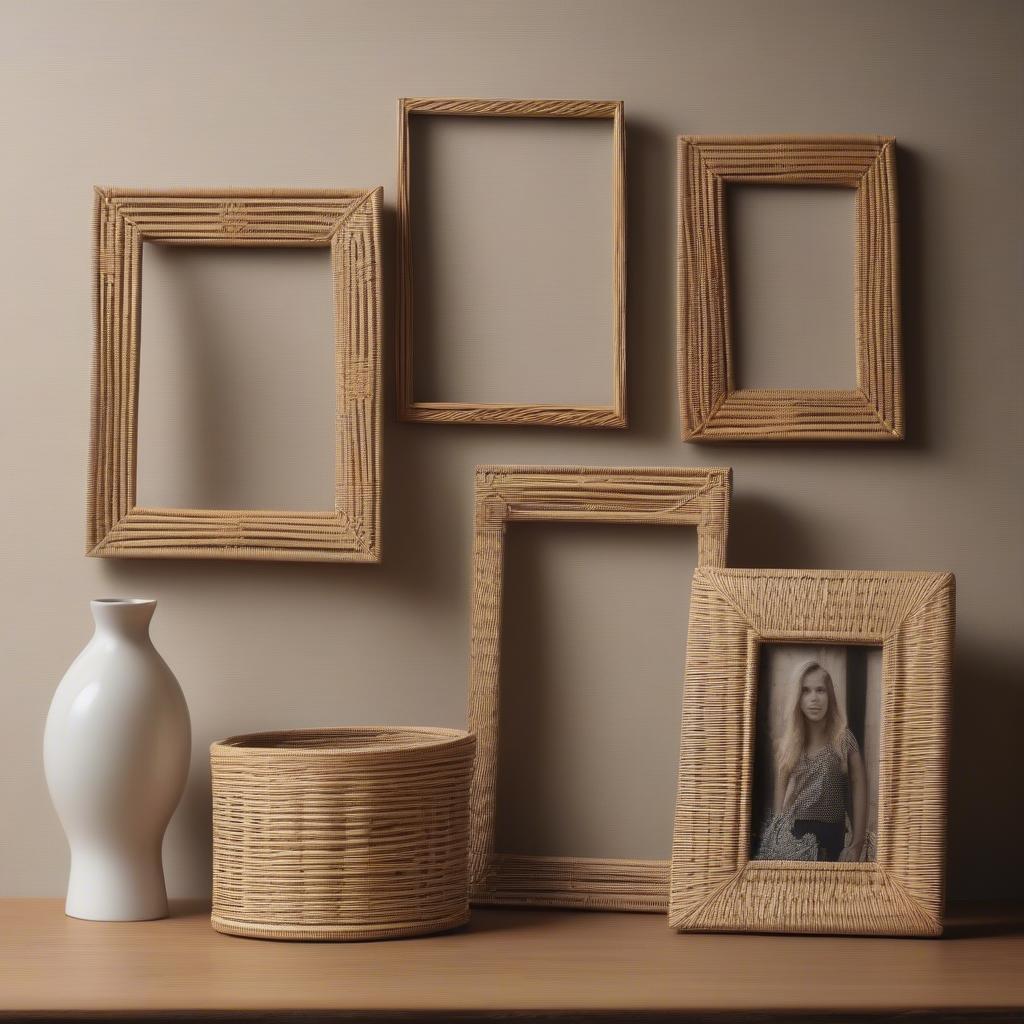 Wicker and Rattan 20x30 Photo Frames