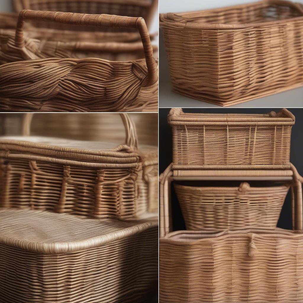 Wicker and Rattan Baskets