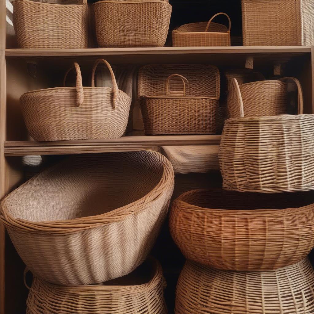 Wicker and Rattan Baskets in Smallwoods, Gilmer TX