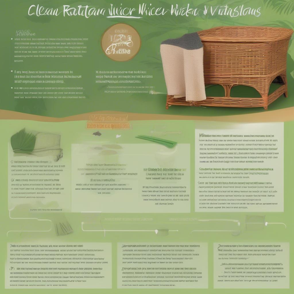 Caring for Wicker and Rattan