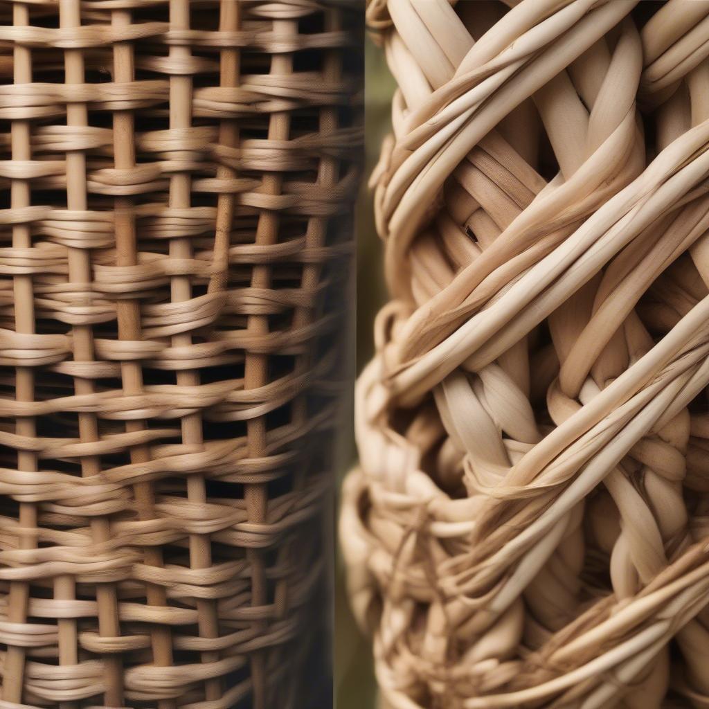 Comparing Wicker and Rattan: A Visual Guide