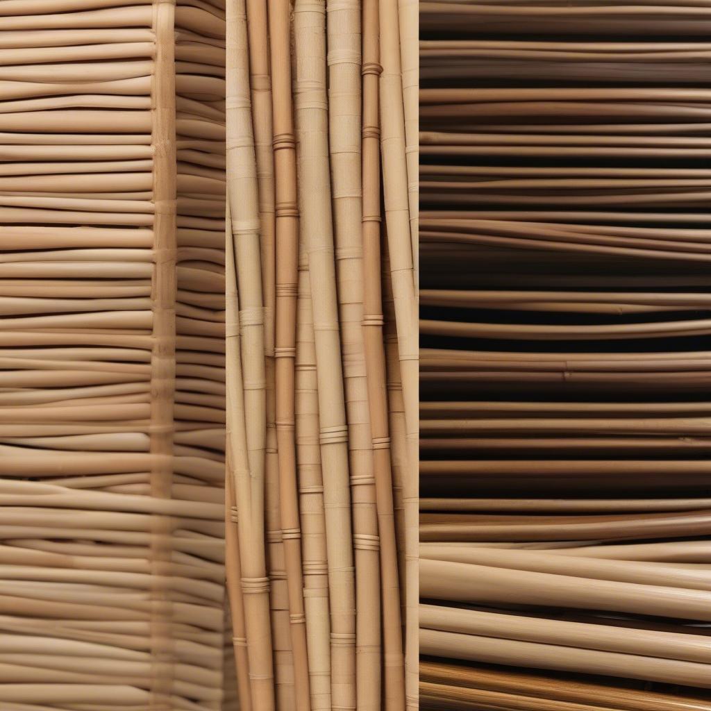 Wicker and Rattan Comparison