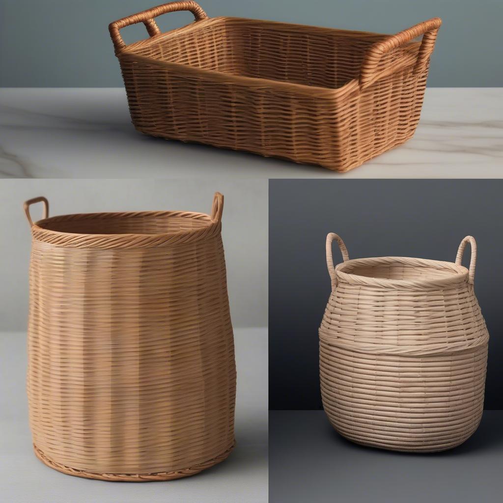 Comparing Wicker and Rattan Baskets