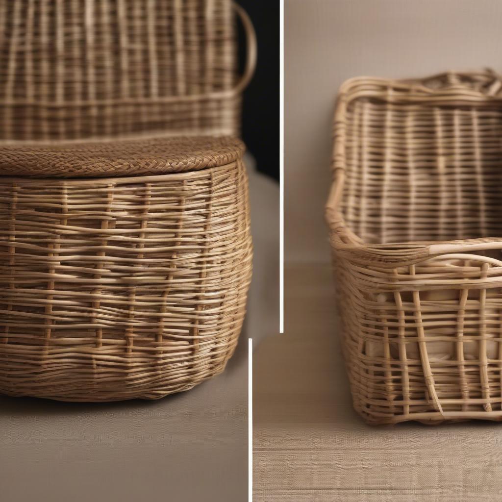 Wicker and Rattan Comparison