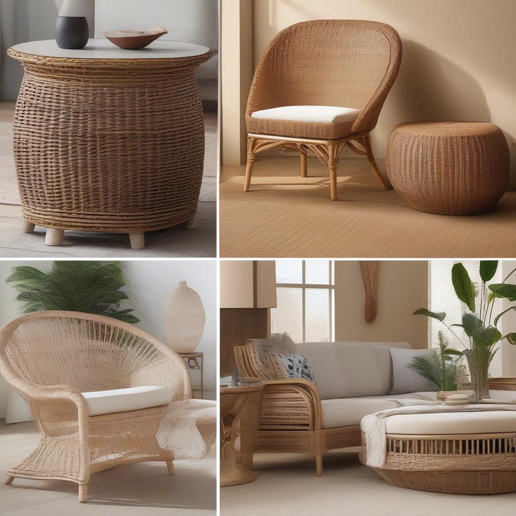 Wicker and Rattan Furniture for Home