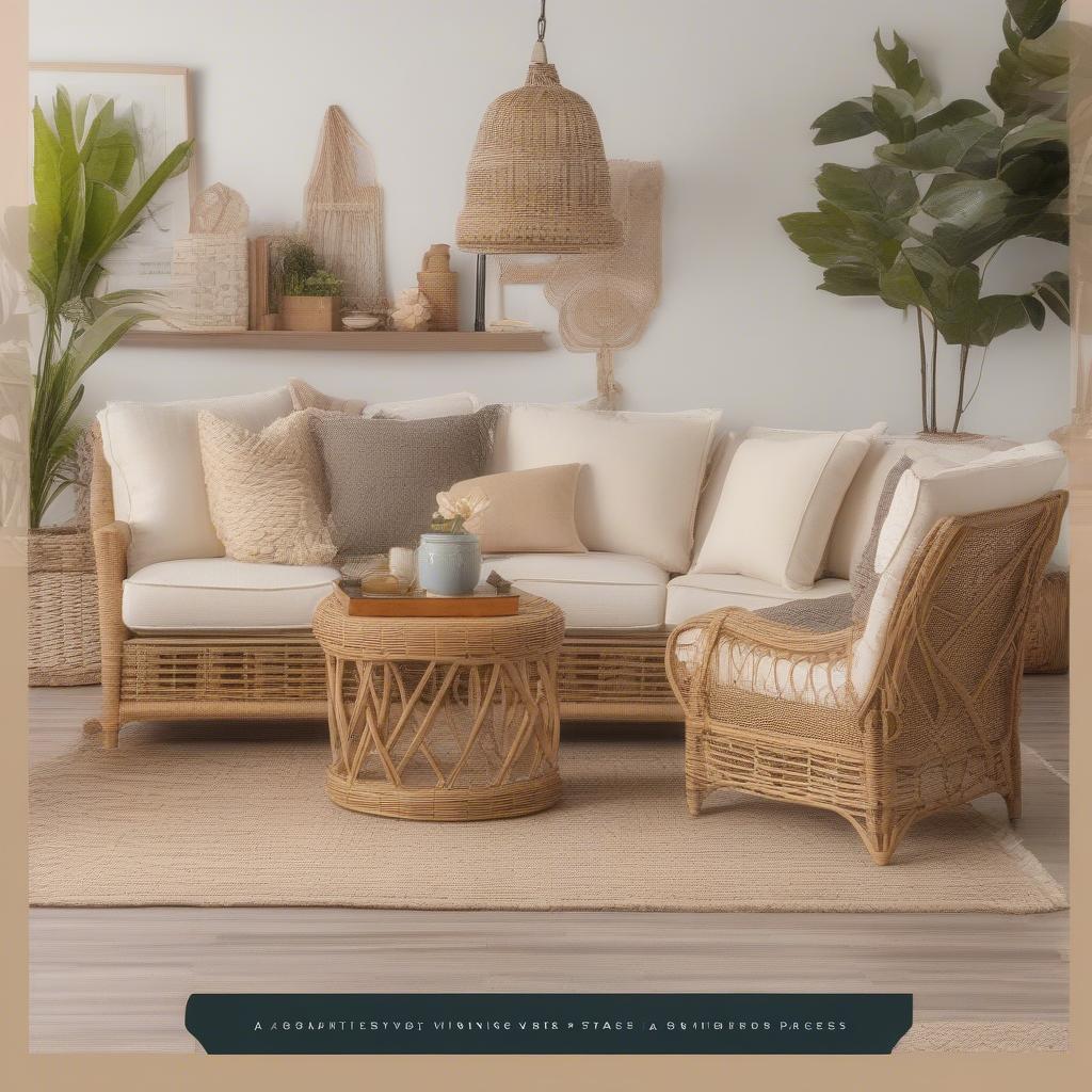 Wicker and Rattan Furniture Purchased Using a Smallwoods Promo Code