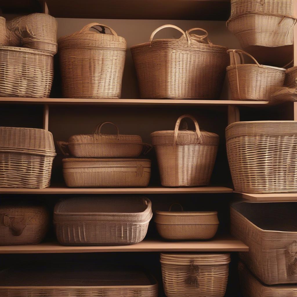 Wicker and Rattan Heirloom Baskets: A Sign for Forever