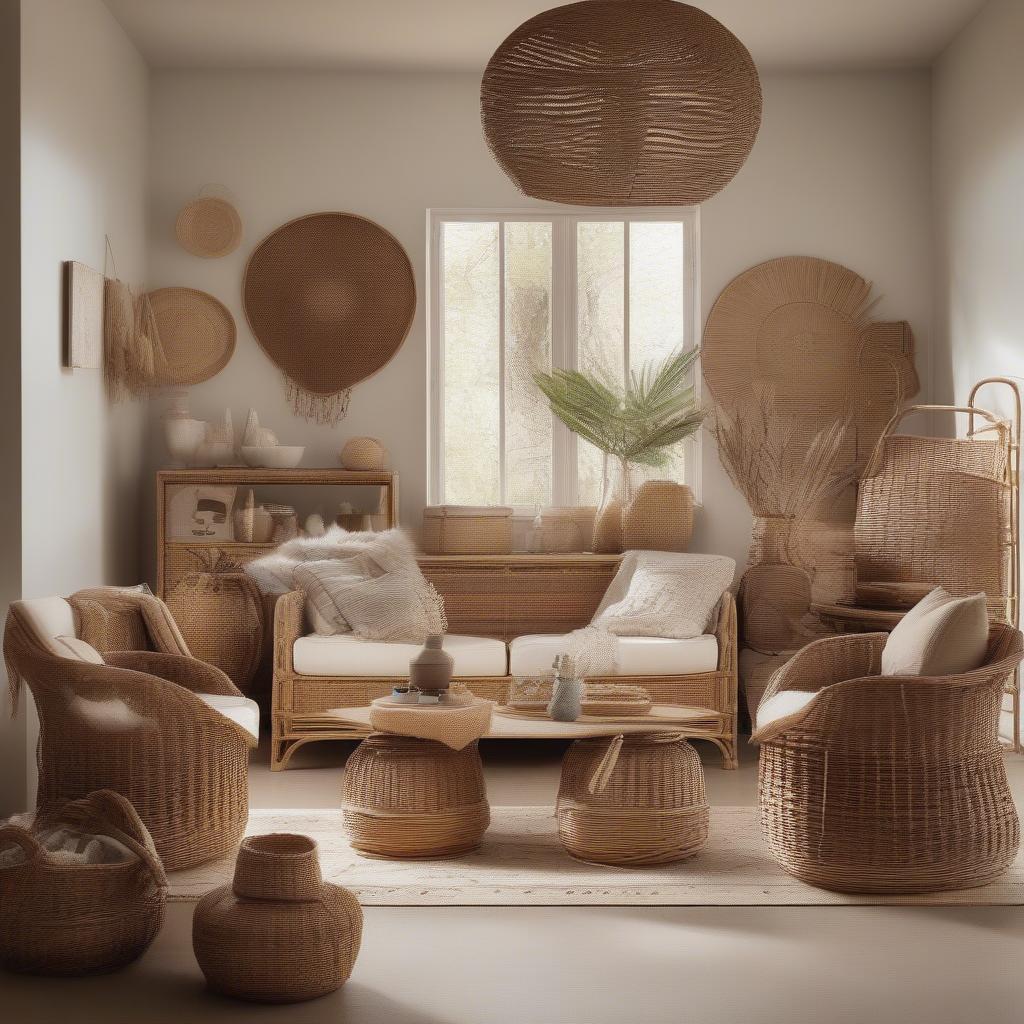 Wicker and Rattan Home Decor: Bringing Nature Indoors