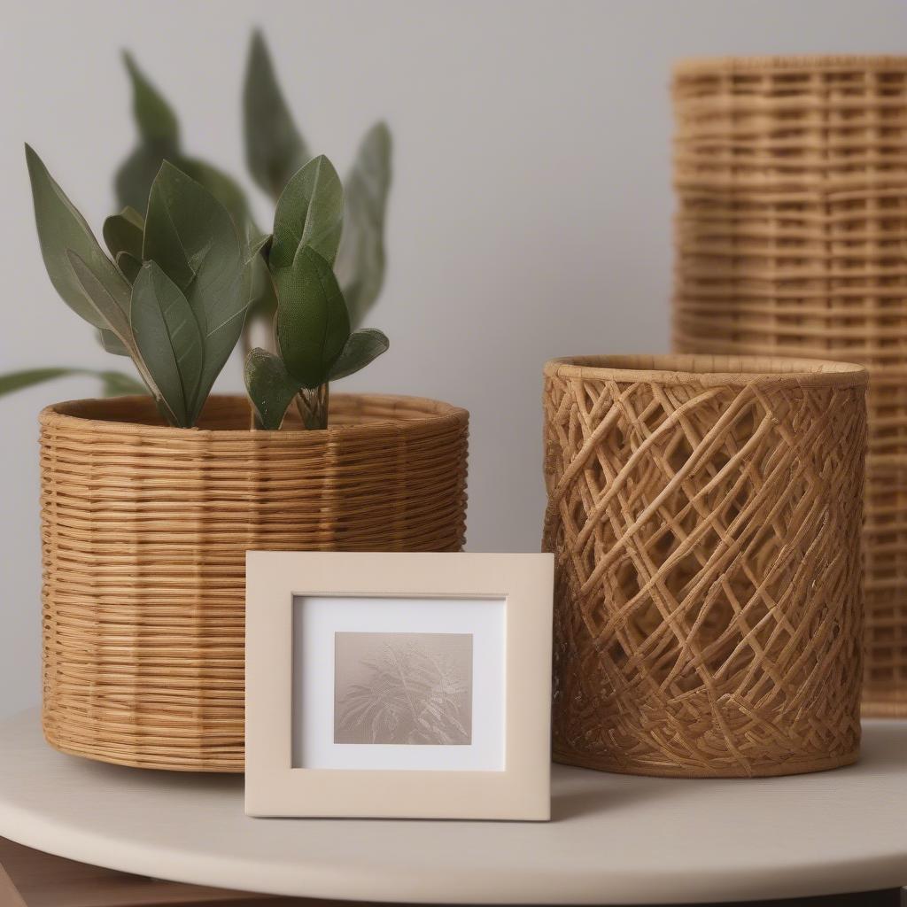 Wicker and Rattan Picture Holder Comparison