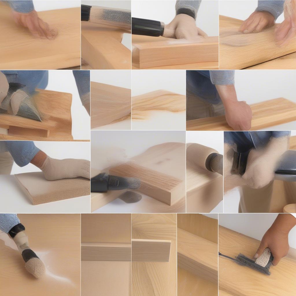 Preparing a wood canvas for painting: sanding, sealing, and priming steps