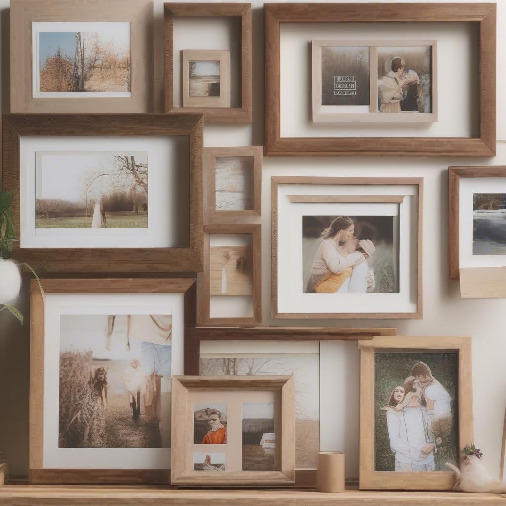 Shopping for Wood Collage Picture Frames Online