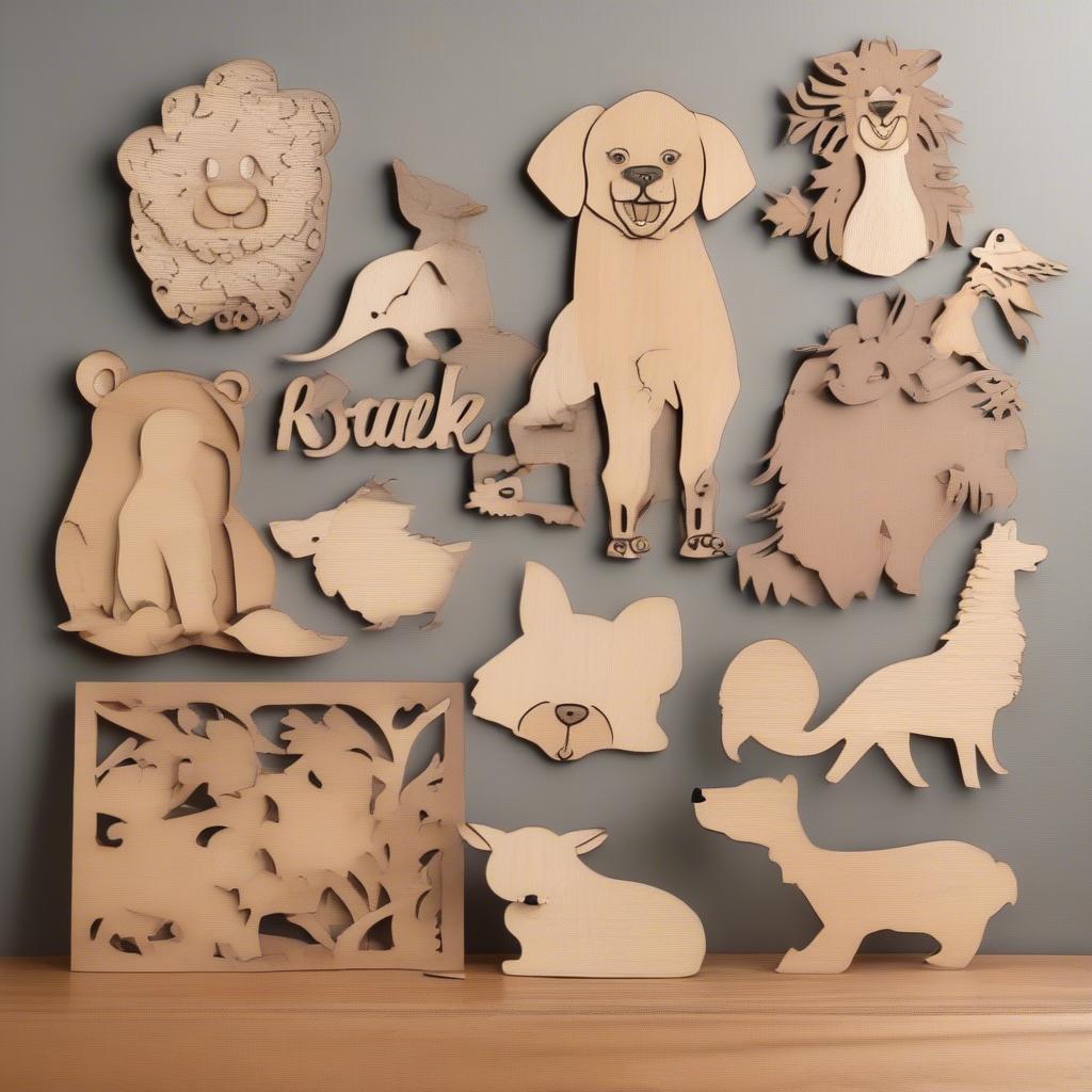 Inspiring Wood Cutout Craft Ideas