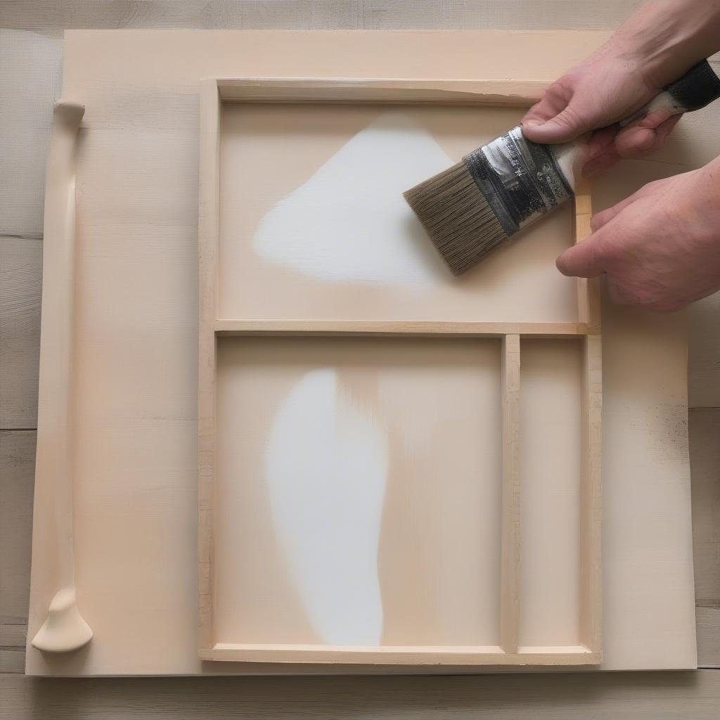 Preparing a Wood Frame for Painting