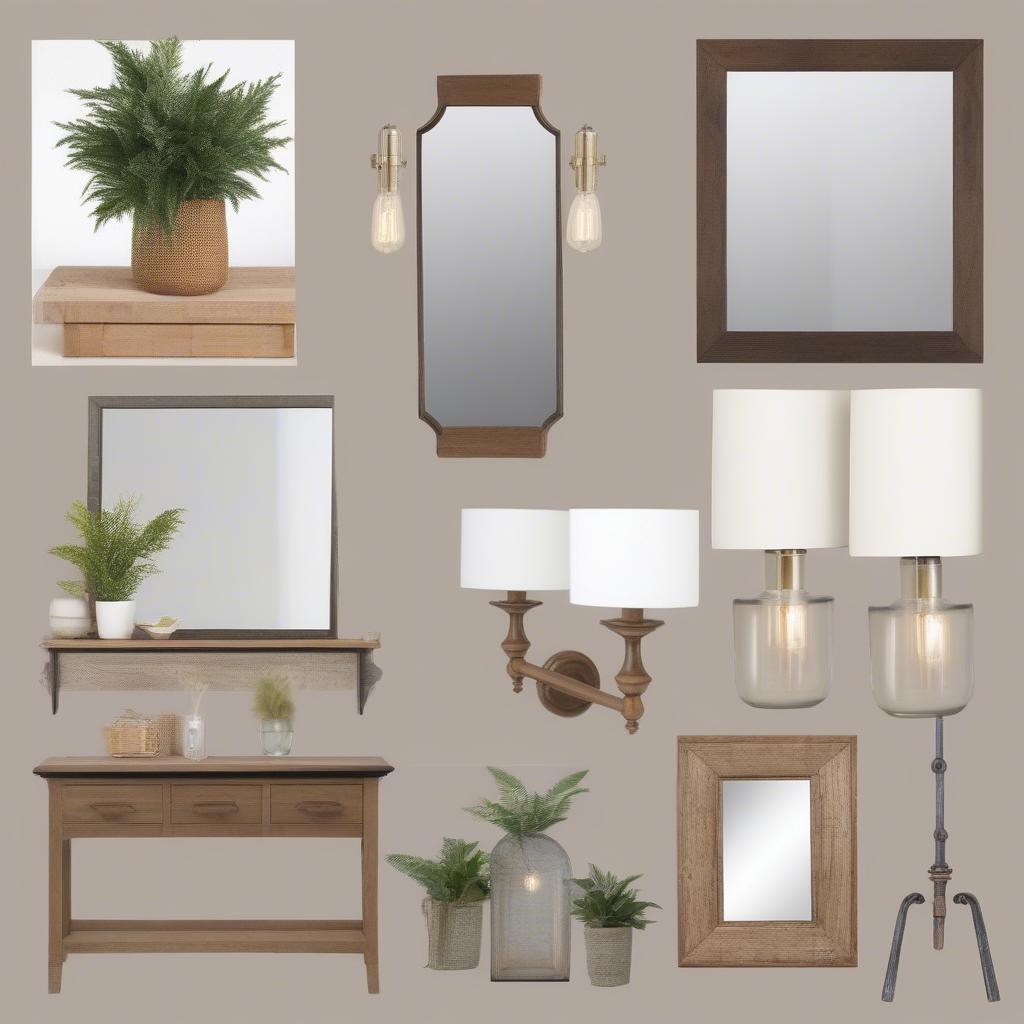 Styling Ideas for Rectangle Mirrors