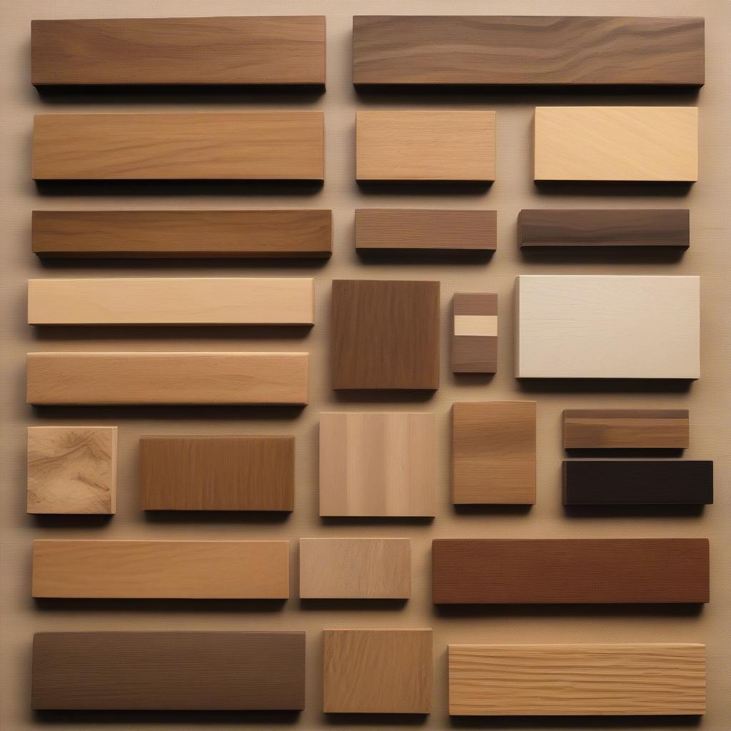 Different Types of Wood for Rectangle Mirrors