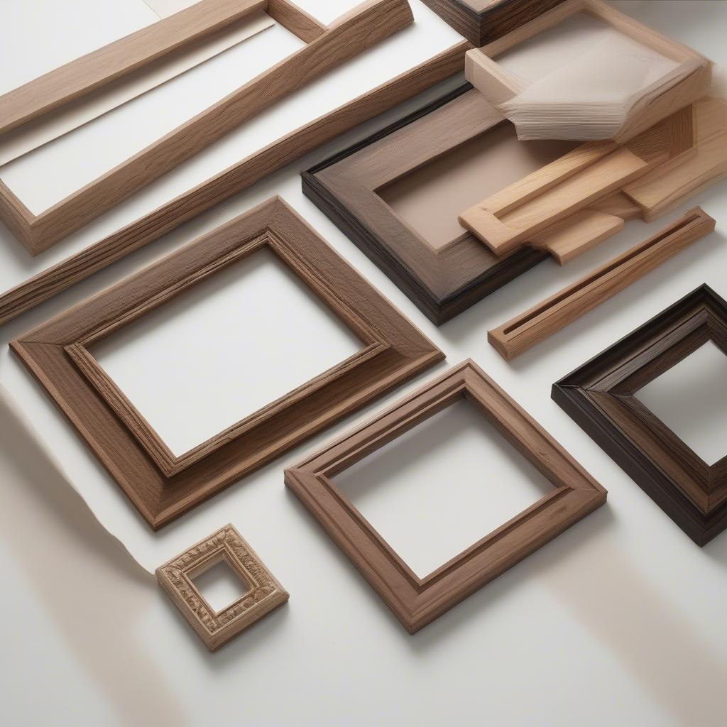 Variety of Wood Frames for Canvas