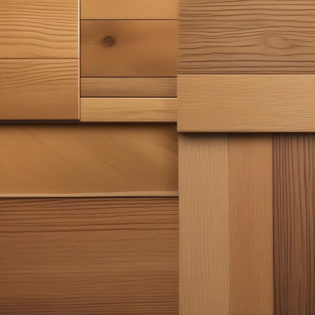 Wood Grain and Texture Comparison