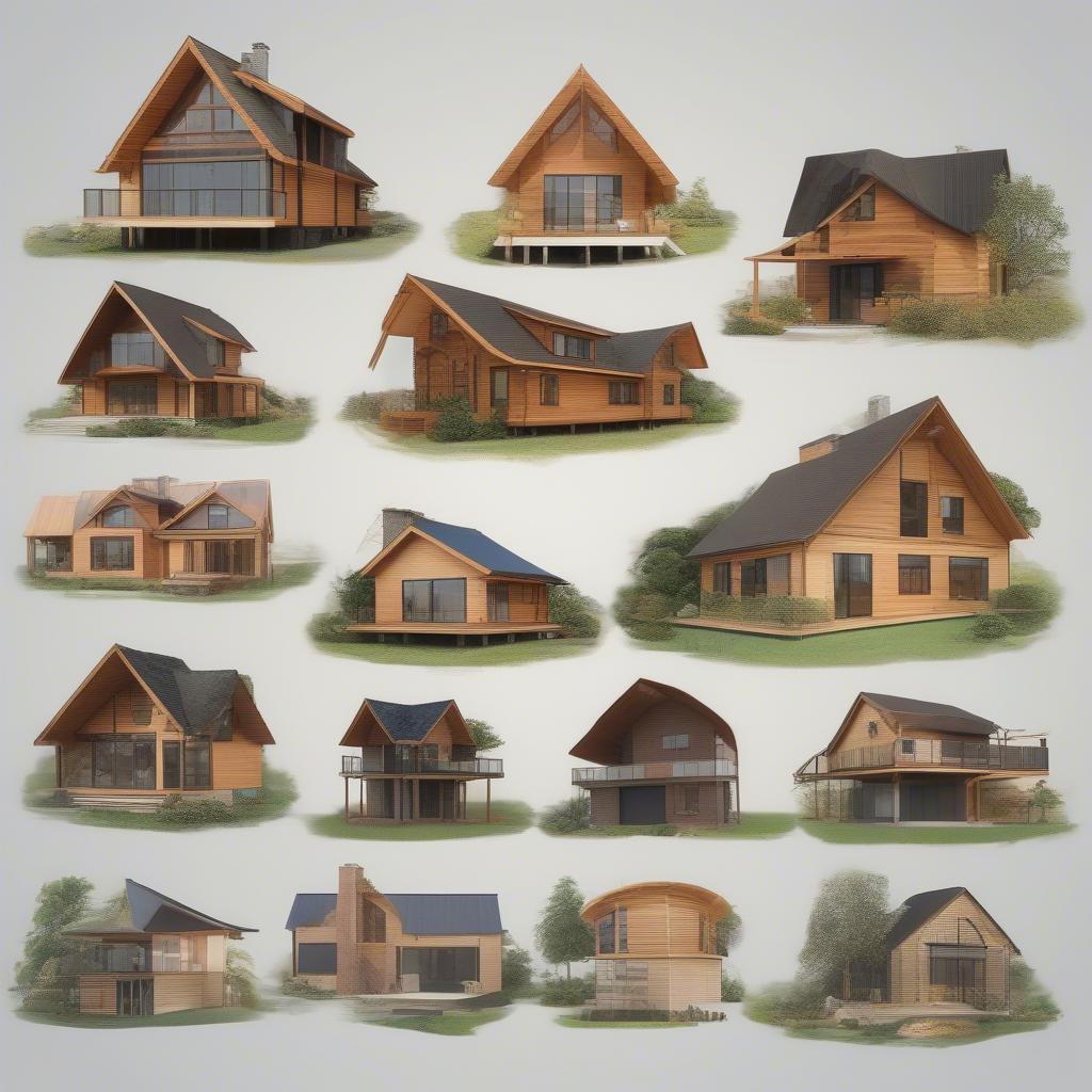 Different Wood House Shapes: A Visual Guide