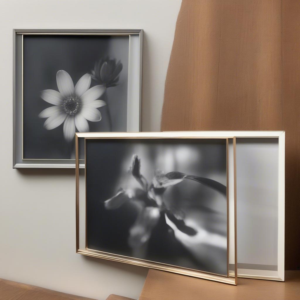 Comparing Wood and Metal 8x10 Frames