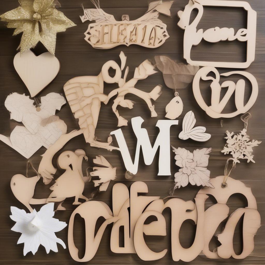 Creative Applications of Wood Name Cutouts