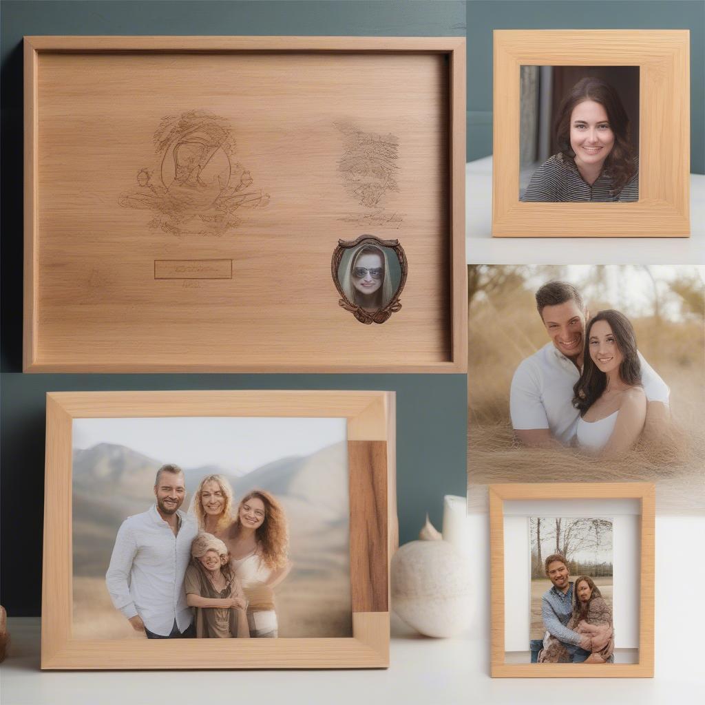 Different Types of Wood Photo Displays